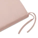 Glider Rocker Replacement Cushions with Storage Pocket, 5PCS, Soft Velvet Thickened, Washable Nonslip, Universal for Use in Glider Rocking Chair, Pink - Image 2