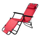 Portable Dual Purposes Extendable Folding Reclining Chair Grey - Image 23
