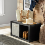 2 Cube Storage Organizer, Solid Black (Shipment from Walmart) - Image 6