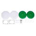 Diaphragm pump Gasket Kit 637309-TT Replacement for Ingersoll Rand ARO:PD20 E20A-FSS-STT-B00