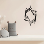 CIFbuy Vintage Nautical Metal Fish Wall Art Personalized Fishing Theme Home Decor(TikTok, temu pick-up service) - Image 4