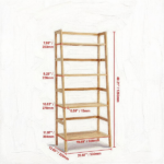 Trapezoid Open Bookcase - Image 3