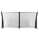 Same Code 99972412 HT-200 x 100 Household Application Door & Window Rain Cover Eaves Black Holder - Image 4