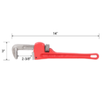 Self-pickup is not supported.4Pcs 8&10&14&24-inch Straight Heavy Duty Pipe Wrench Set Plumber Adjustable Water Alloy Steel Grip Plumber's Wrench Plumbing Tools - Image 3