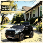 Black 12V Kids Ride-on Toy: Electric Powered Ride-On Car for Boys & Girls - Image 7
