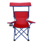 Kids Canopy Chair with Safety Lock (125 lb. Capacity), Red/Blue - Image 4