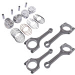 Set of 4 Connecting Rod & Piston Kit For Hyundai Accent Kia Rio 1.6L 2012-2017 230412B600 235102B010 - Image 4