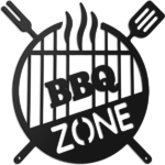 BBQ ZONE Metal Wall Art Sign, Black Grill Themed Iron Decorative Plaque for Backyard Patio Outdoor Barbecue Area, Home Kitchen Wall Hanging Decor , CIFbuy (TikTok/temu self-pickup orders) - Image 2