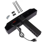 Hitch Step with Light 108 LED Brake Lighting (6 Modes) 700lbs Max Load Steel Bar - Image 6