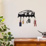 CIFbuy Alluring 1pc Metal Key Holder for Wall. The 7 - Hook, Black, Wall - Mounted Organizer is a Gorgeous Addition to Your Front Entryway. It Serves as a De(TikTok/temu self-pickup orders) - Image 22