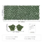 39"x98" Artificial Faux Ivy Leaf Privacy Fence Screen Decor Panel Hedge (Shipment from Walmart) - Image 2