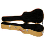Replace 46540529 41" Folk Guitar Hardshell Carrying Case Fits Most Acoustic Guitars Microgroove Flat Yellow - Image 5