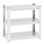 40-50 Gallon Fish Tank Stand - Metal Aquarium Stand, 31.5 "L x 18 "W x 34"H Adjustable Heavy Duty Reptile Tank Stand, Adjustable 3-Tier Fish Tank Rack Shelf for Home Office, Tank Not Included - Image 5