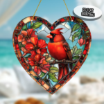 CIFbuy Rainbow Heart Window Decor Acrylic Stained Glass Suncatcher for Home Garden TikTok, temu pick-up service - Image 5