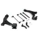 Suspension Front Lower Control Arms Tie Rods Sway Bars fit for Mazda 3 2004-2009 - Image 6