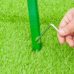 8FT Weather Resistant Yard Garden Windmill Green - Image 17