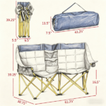 Double Folding Chair - Image 4