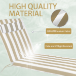 Outdoor Chaise Lounge Cushion, 72 in. x 21 in. x 3 in. Waterproof Fade-Resistant Patio Chair Pad for Pool Beach - Image 2
