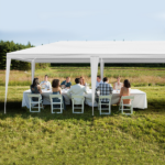 Same Code 90237167 3*9m Non-Cloth PE Cloth Plastic Sprayed Iron Pipe Outdoor Party Tent White - Image 6