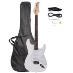 Rosewood Fingerboard Electric Guitar White - Image 2
