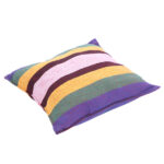 Distinctive Cotton Canvas Hanging Rope Chair with Pillows Rainbow - Image 15