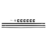 5.6ft/5.7ft Bed Soft Roll Up Tonneau Cover fit for Dodge Ram 1500 09-2025 W/LED Lamp - Image 4
