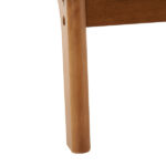 Same Code 44651052 Oak Armrest Oak Upholstered Single Lounge Chair Indoor Lounge Chair Off-White - Image 17