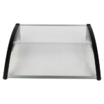Same Code 29975683 HT-100 x 96cm Household Application Door & Window Rain Cover Eaves Black Holder - Image 12