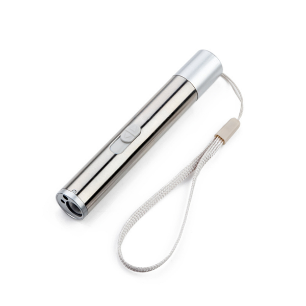 3 in1 1mw USB Rechargeable Pet Toy Pen Flashlight Red laser Beam UV Light 3-Modes Lamp (US Logistics For USPS/DHL/Fedex/UPS. No designated logistics accepted TK/TMEU only For self-pickup