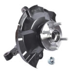 Front Left Steering Knuckle Assembly Steel Fits for Hyundai Accent Dodge Attitude 2014-2017 - Image 3