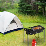 Replace 15455210 Outdoor Camp Stove High Pressure Propane Gas Cooker Portable Cast Iron Patio Cooking Burner (Three Burner 225000-BTU) - Image 11