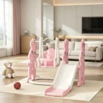 Slide and Swing Set