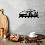 CIFbuy Alluring 1pc Metal Key Holder for Wall. The 7 - Hook, Black, Wall - Mounted Organizer is a Gorgeous Addition to Your Front Entryway. It Serves as a De(TikTok/temu self-pickup orders) - Image 29