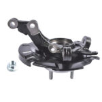 Front Left Steering Knuckle Assembly Steel Fits for Hyundai Accent Dodge Attitude 2014-2017 - Image 2