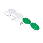 Diaphragm pump Gasket Kit 637309-TT Replacement for Ingersoll Rand ARO:PD20 E20A-FSS-STT-B00 - Image 4