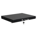 Do Not Sell on Amazon 19" 1U Steel Plate DJ Drawer Equipment Cabinet with Keys Black - Image 8