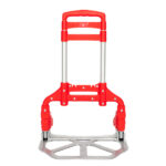 Portable Foldable Telescopic Trolley Trolley Luggage Trolley Red - Image 8
