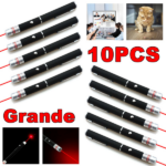 10 PCS Small Laser Pointer Pen 650nm Red Light Visible Beam 1mW For conference presentation(US Logistics only For USPS.TK/TMEU only For self-pickup)