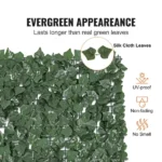96"x72" Artificial Faux Ivy Leaf Fence Screen for Exterior Garden, Yard, Balcony, Patio (Shipment from Walmart) - Image 5