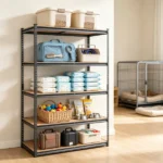 48" L x 24" W x 72" H Heavy Duty Garage Shelves, 5-Tier Adjustable Utility Rack with 2000 lbs Capacity - Image 6