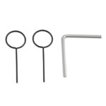 4FT iron courtyard stair handrail black - Image 19