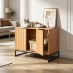 Wooden Cat Box Cabinet - Image 4