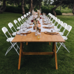 4pcs Injection Molding Classic Garden Plastic Folding Chair White - Image 18