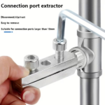 Dismantling tool for broken faucet, screwdriver, pipe extractor, pipe extractor kit, easy to use screw extractor kit, broken faucet extractor kit - Image 7