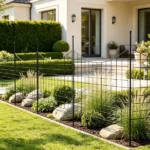 5-Pack Metal Garden Fence (36.6" x 29.5"), Animal Barrier & Dog Fence