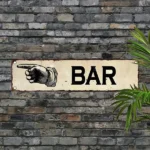 CIFbuy Aluminum UV Printed Vintage Sign Waterproof Dustproof Metal Plaque Home Garage Cafe Restaurant Bar Multi Use Decor (TikTok, temu pick-up service) - Image 4