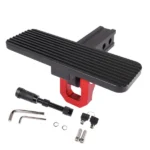 Hitch Step 45,000 lbs Max Breaking Strength Fit for 2 Inch Receiver with 3/4" D-Ring - Image 3