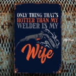 CIFbuy 1pc Funny Welding Metal Sign 8x12 Inch, Humorous Welder Gift Wall Decor, Iron Plate Sign For Home Office Gym, 2D Flat Wall-Mount TikTok, TikTok, Iron Plate Sign For Home Office Gym Self-pickup Logiopics - Image 3