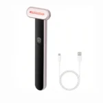 Red Light Therapy Facial Wand, 7-Color LED Beauty Device with Microcurrent, Heating & Vibration for Face & Neck - Image 2