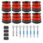 8X Silicone Body Mount Bushings and Cushion Bolts Kit Replacement for F-250 F-350 2008-2016 13848 - Image 8